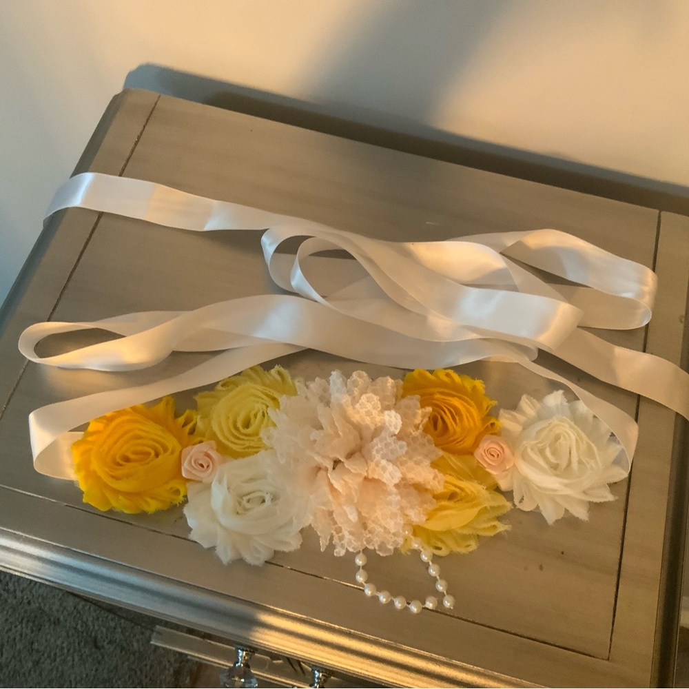 Yellow Flower Belt